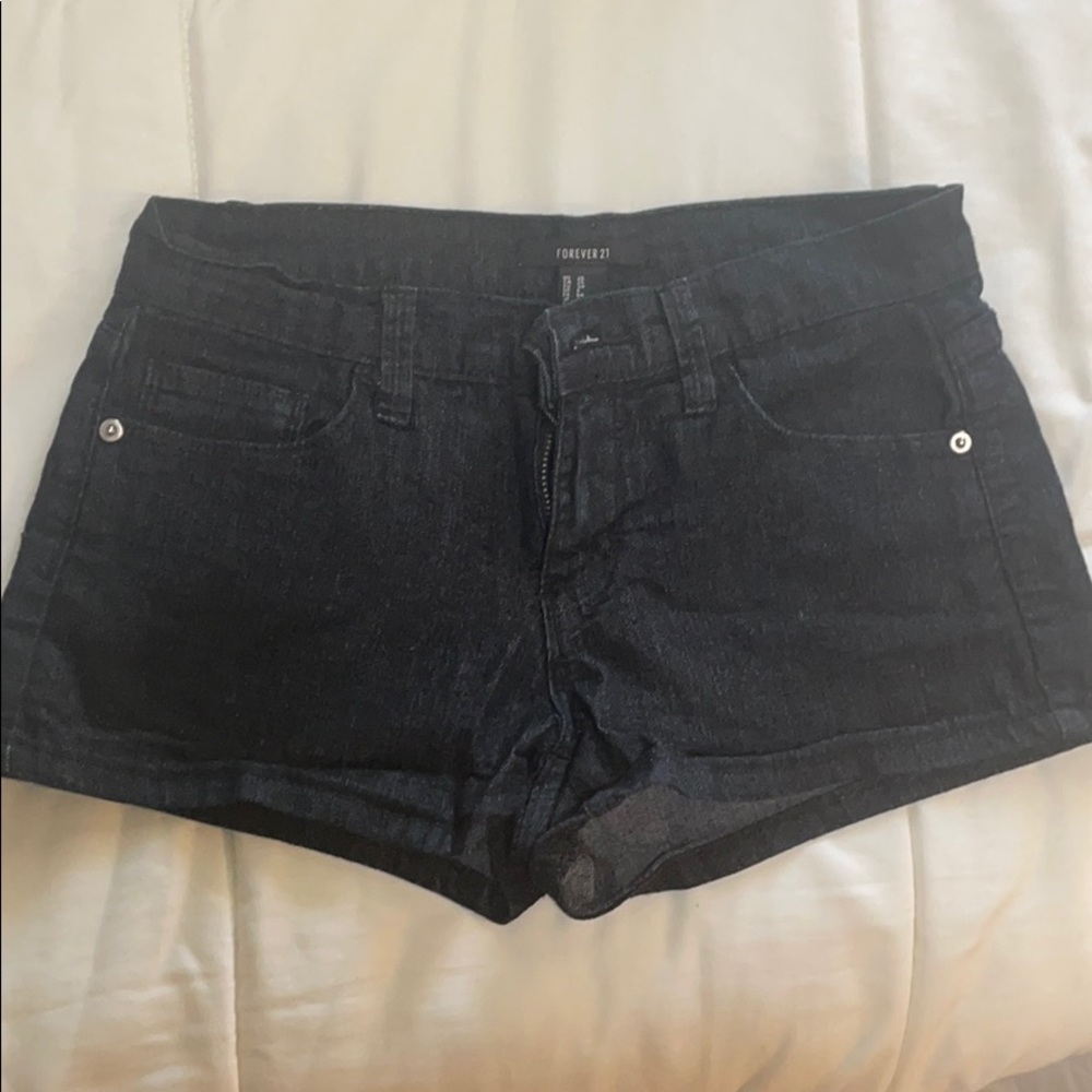 Forever 21 Black Shorts